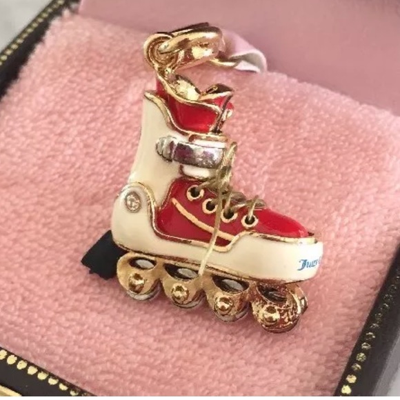 Juicy Couture Roller Skate RollerBlades Charm MOXI RETRO - Picture 3 of 7